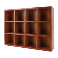 Mini display wood cabinet with - display,
