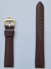 Hirsch Corse Water-resistant Leather Watch Strap
