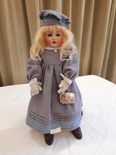 ANTIQUE DOLL , BISQUE DOLL 
