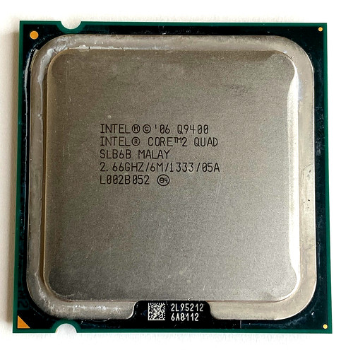 Intel core2 quad q9400 - q9400, @