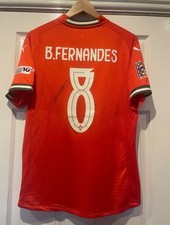 Bruno Fernandes Hand Signed