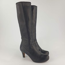 Clarks Boots Black Leather