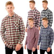 New Mens Flannel Brushed