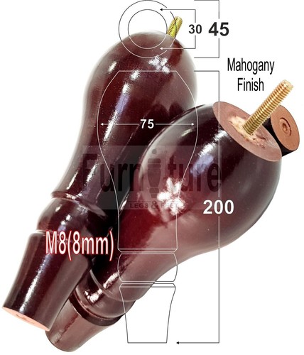 Wooden feet replacment - 4,