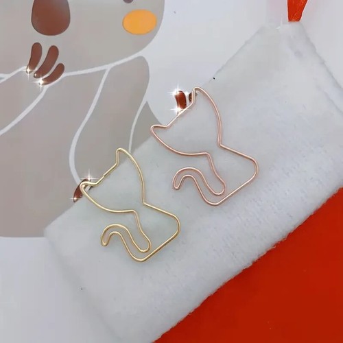 Cat paper clip decorative - paper,