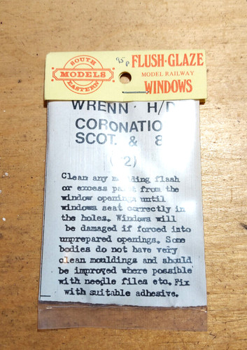 Sets flush glaze - flush, windows