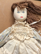 well made beautifully dressed large rag doll