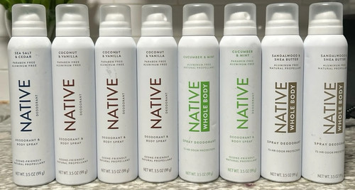 Native deodorant body spray - deodorant,