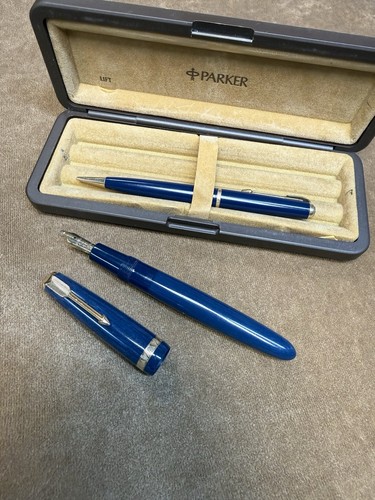 Vintage parker duofold navy - vintage,