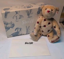 Steiff Jerusalem Bear EAN663017 291/2000 Musical Box with Certificate MUSICAL