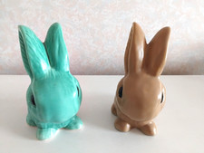 Two Sylvac Style Large Rabbits