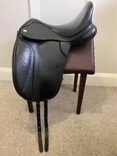 18” Thorowgood T8 Dressage Saddle : Pick Width N-XW/XXW : Can Post
