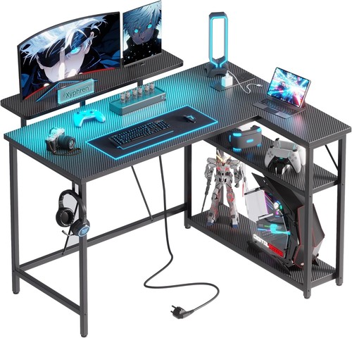 Desk with rgb led - with, lights