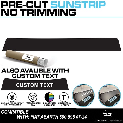 Pre cut sunstrip compatible - pre,