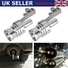 2Pcs Oversized Car Turbo Sound