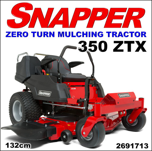 Snapper ztx350 zero - ztx350, turn