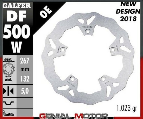 Galfer front brake disc wave - galfer,