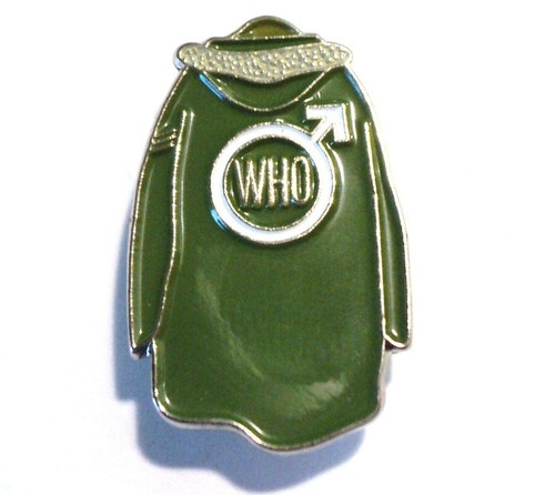 The who metal enamel pin - the,