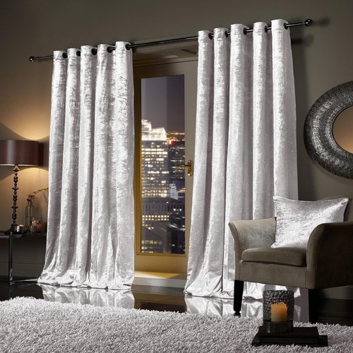 White plush crushed - white,