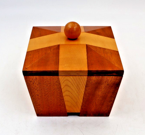 Vintage wooden ice - wooden, bucket