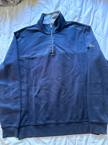 Oscar jacobson navy zip - oscar,