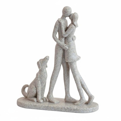 Human dog sculpture modern - human,