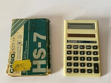 Vintage CASIO HS-7 Calculator