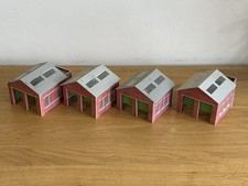 Metcalfe Models N Gauge PN125 Bus Garage. Constructed