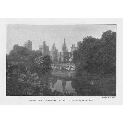 Cardiff castle glamorgan - cardiff,