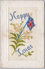 Happy xmas embroidered ww1 - happy,