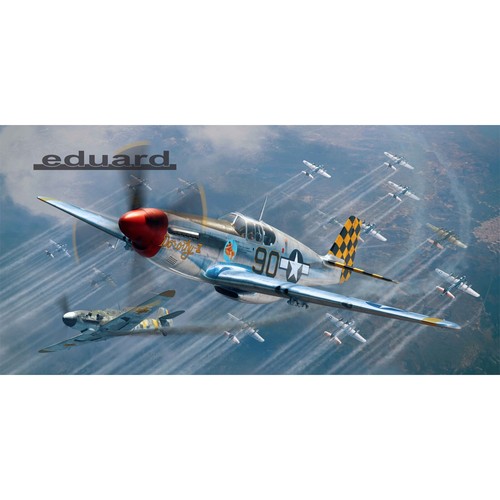 Eduard 82107 51b - na, p-51b