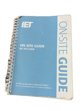 IET On-Site Guide BS 7671:2018