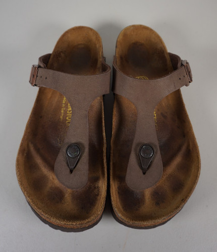 Womens birkenstock gizeh brown - womens,