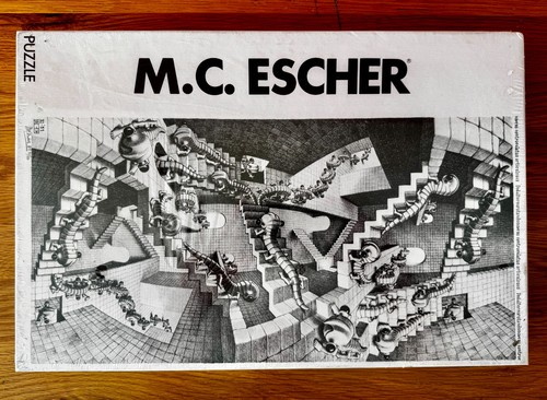 Escher house stairs - mc,