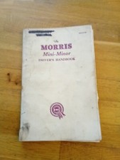 MORRIS MINI-MINOR DRIVERS HANDBOOK