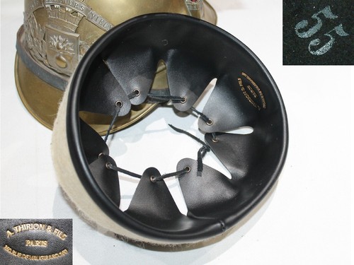Interior firefighter helmet