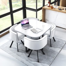 wood Dining table and 4 chairs