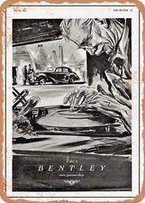 METAL SIGN - 1953 Bentley R