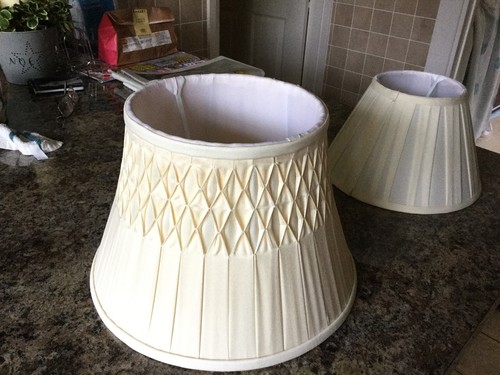 Cream lampshade for sale - cream,