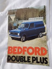 Bedford GM Vauxhall HA Double Plus Van Brochure 1973