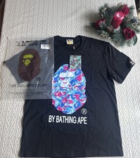 BAPE Marble Camo Ape Head Tee
