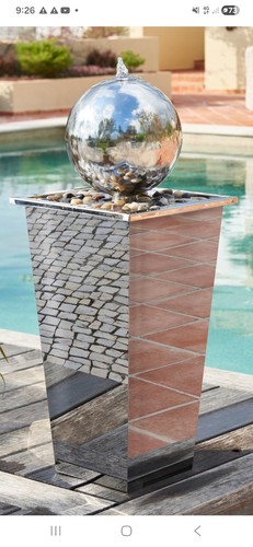 Stainless steel globe water - steel,