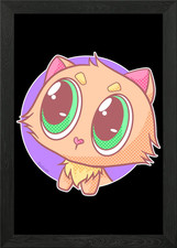 Cat big eyes Meow Pet kids