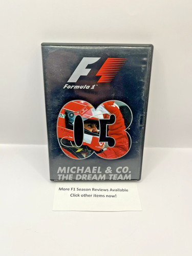 Formula one 2003 - 2003, dvd