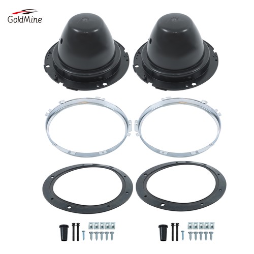 Headlight headlamp plastic - 7",