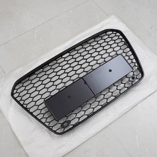 Black front radiator honeycomb - black,