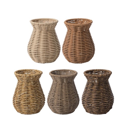 Decorative rattan vase dried - decorative,
