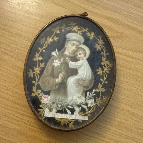 Antique french reliquary - an,