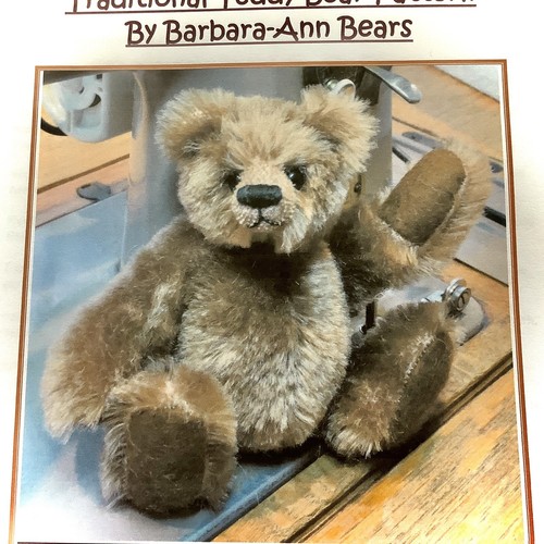 Teddy bear sewing pattern - bear,
