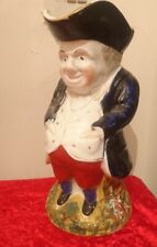 9.5" Old Antique Toby Jug -  Quality Display Piece - Nice Collectors Example 